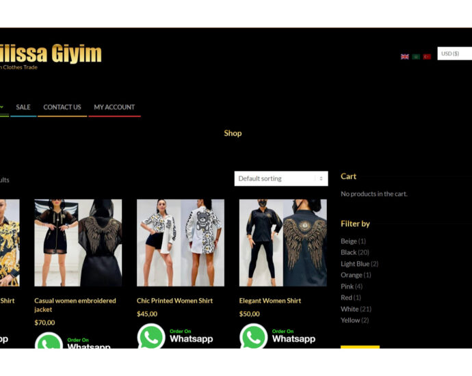 Milissa Giyim online shopping